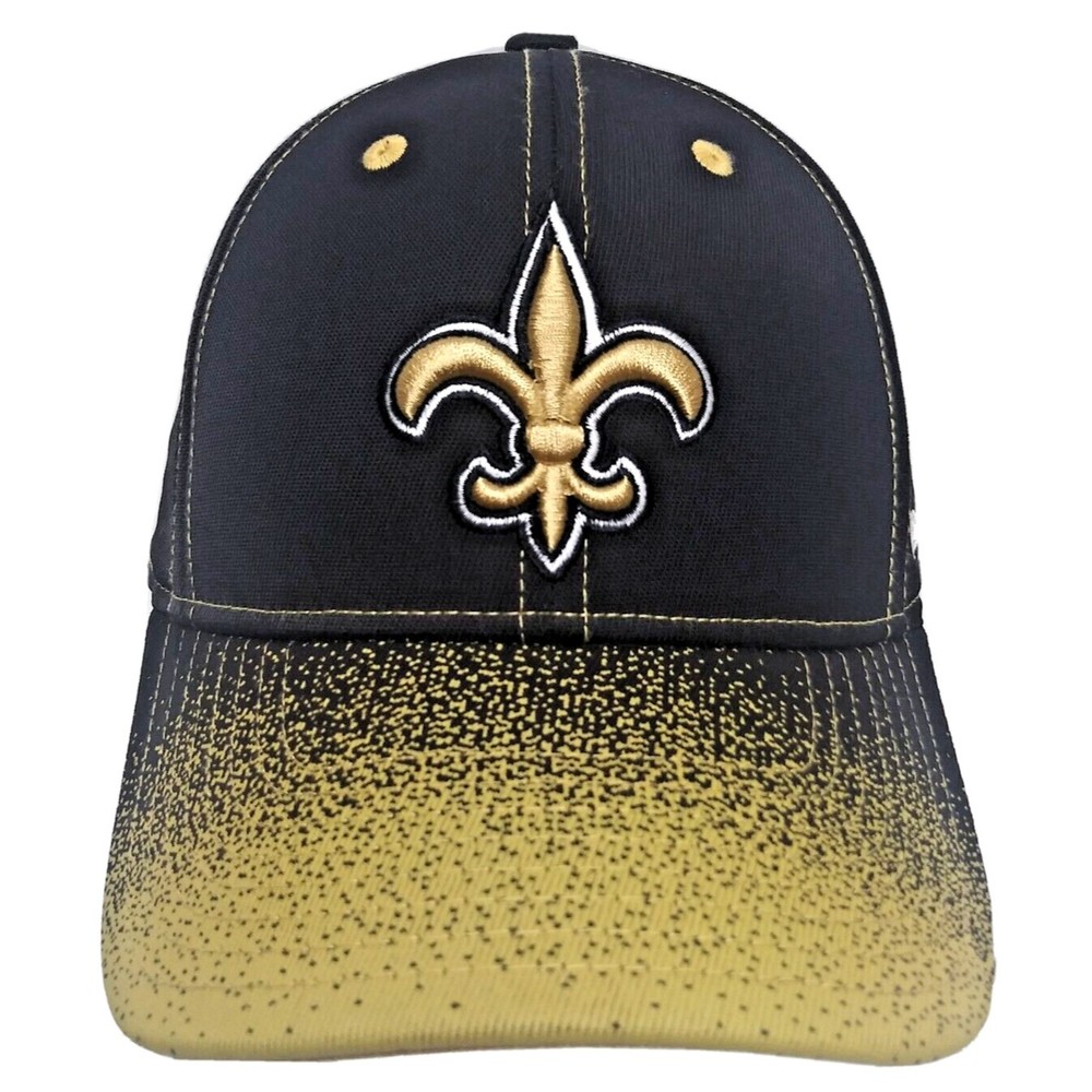New Orleans Saints NFC South NFL Team Reebok Onfield Fitted Flex Cap Hat OSFA